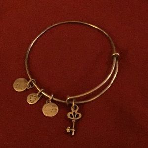 Alex and Ani key bracelet
